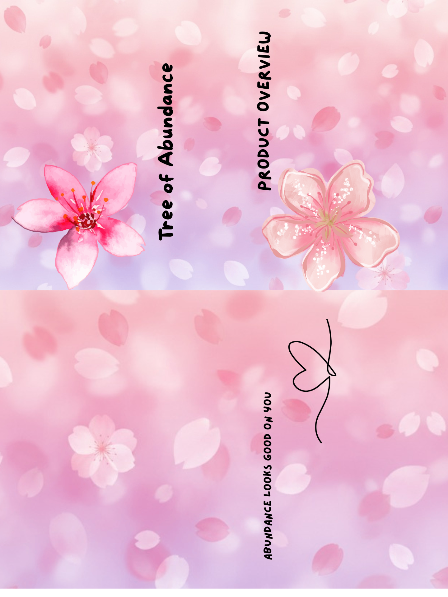 Tree of Abundance keepsake card
